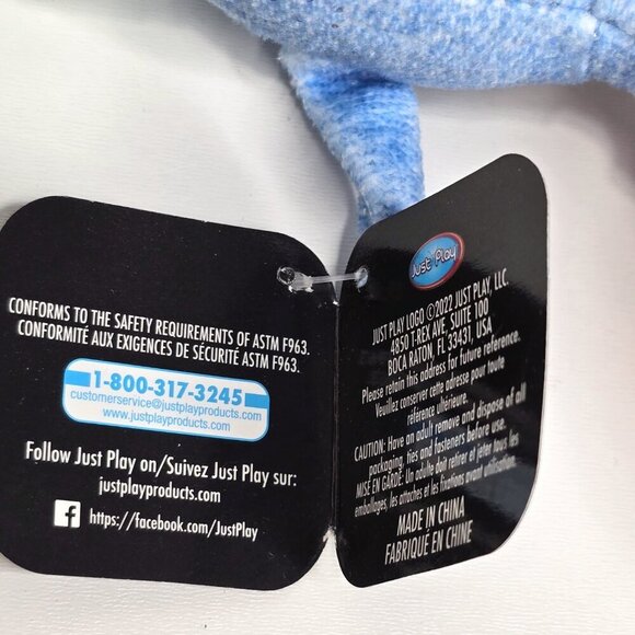 NWT Pluto Pride Blue Rainbow Sitting Plush 9" - Picture 6 of 7